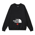 The North Face x COMME des GARÇONS PLAY Heart Logo Crewneck Sweatshirt – Black